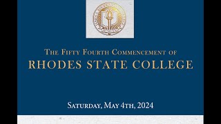 Rhodes State College 10am Commencement Ceremony [upl. by Normandy]