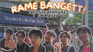 RAME BANGETT   NUS Student Life Fair 2024 KLOG [upl. by Airlie]