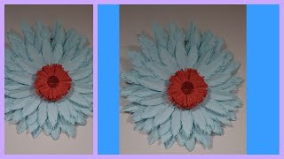 EASY PAPER WALL HANGING IDEAS Craft LIVE [upl. by Nilved534]