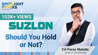 Suzlon Energy  Should You Hold or Not  Suzlon Share Price Latest News [upl. by Arymas833]