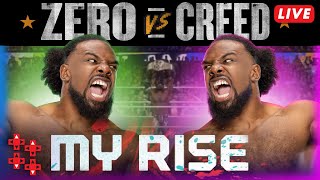 ZERO vs CREED  WWE 2K24 MyRise 5 with Austin Creed  UpUpDownDown Streams [upl. by Adella]