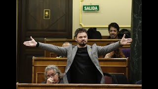 Ana Pastor expulsa a Rufián del Congreso tras insultar a Borrell [upl. by Tiedeman]