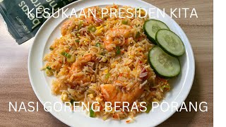 OLAHAN BERAS PORANG  NASI GORENG BERAS PORANG [upl. by Nylirem]