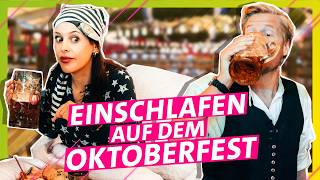 Laute Band und grölende Besucher Schlaf auf dem Oktoberfest ein  Das schaffst du nie [upl. by Mellicent574]