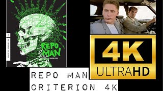 REPO MAN on 4K UHD from Criterion plus more Recommendations to go with it [upl. by Lemal]