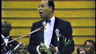 Min Louis Farrakhan From Jerusalem to Jericho [upl. by Xylina]