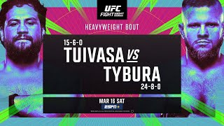 UFC VEGAS 88 TUIVASA vs TYBURA  Análisis y predicciones [upl. by Eilatam]