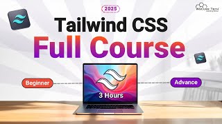 Tailwind CSS Full Course for Beginners 3 HOURS  Learn Tailwind CSS with Project in 2024 [upl. by Holloway475]