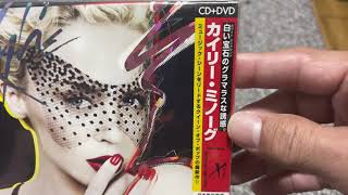 Kylie Minogue X Japan Special Edition Unboxing [upl. by Rabush822]