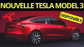 ENTRÉE FRACASSANTE  NOUVELLE TESLA MODEL 3 EST LÀ JE TE RÉVÈLE TOUS SES SECRETS [upl. by Kissner]