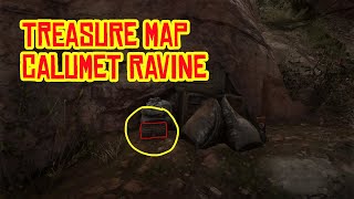 Treasure Map Calumet Ravine  Red Dead Online [upl. by Ydnac]