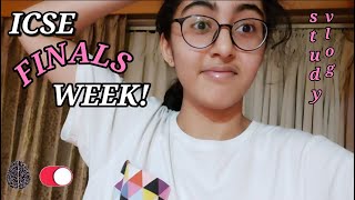 ICSE FINAL EXAM WEEK VLOG Class 10 Preboards  Nehal Baid [upl. by Odlauso]