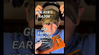 Walker’s Razor Gel Earpad Upgrade how to install walkers hearingprotection shorts [upl. by Nappy]