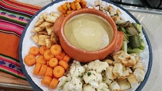 Bagna cauda clásico italiano para el frío [upl. by Aaberg828]