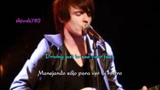 I need you now Live  Drake Bell Español amp Inglés [upl. by Hayila]