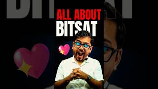 All about BITSAT BITS Pilani  Is it worth🤔🤔jee jee2025 bitsat bits bitspilani bitsat2025 [upl. by Ylatan539]