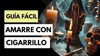 AMARRE CON CIGARRILLO 💀🔥 Guía PASO A PASO FÁCIL 🖤 [upl. by Mathias]