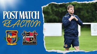 Post Match Reaction  Sheffield FC 50 Colls Jimmy Williams [upl. by Berkie609]