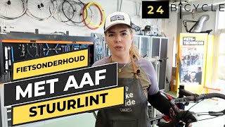 Fietsonderhoud met Aaf  Het vervangen van het stuurlint [upl. by Zachery]