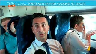 Pendolari di Trenord viaggiare nel disagio [upl. by Dub]