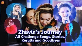 Zhavias Journey The Four  All Challenge Performances All Background Stories Results amp Goodbyes [upl. by Raimondo]