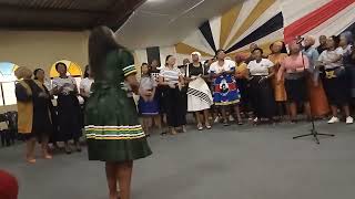 BAYEDE NGONYAMA  AGC Mpumalanga Youth Choir [upl. by Ellerret]