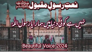 New Naat 2024  Nae Hai Koy Duniya Mein Hamara Ya Rasool Allah  Beautiful Kalam  foryou naat [upl. by Kuehnel719]