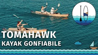 PAGAIATEIT Kayak AQUA MARINA TOMAHAWK AIRK modello 2023  kayak gonfiabile 1 2 posti [upl. by Adnuhsar]