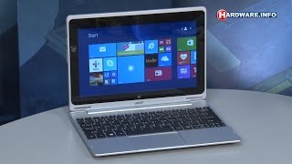 Acer Aspire Switch 10 hybride laptop tablet review  HardwareInfo TV Dutch [upl. by Hewitt]