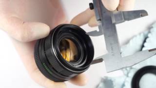 HELIOS 44m4 258 russian lens fungus removal [upl. by Nivrehs]