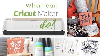 What You Can Do With Cricut Maker [upl. by Ume75]