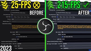 Best OBS Settings for Recording 2024  NO LAG [upl. by Cheung862]