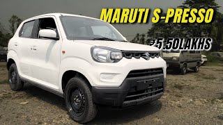 Maruti Suzuki S Presso Top Model 2024 Review Features Price [upl. by Kreiner]