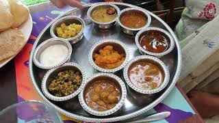 Lunch with JabeenVegetarian Thali [upl. by Niveb]