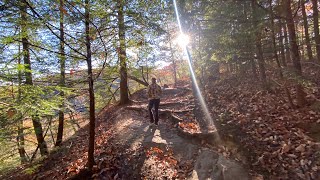 HIKING IN HOCKING HILLS OHIO VLOG [upl. by Harrison]