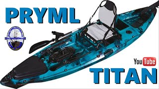 Pryml Titan kayak amp Watersnake T24 electric motor [upl. by Nac]