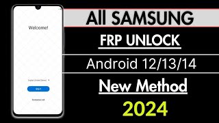 SAMSUNG FRP BYPASS 2024 The EASIEST Way to Bypass New Security [upl. by Htebi930]