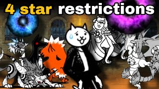 Can you beat battle cats on 4STAR RESTRICTIONS road to ururun [upl. by Mandi166]