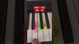 Easiest Piano Song for Beginners 🎹🌟 shorts piano pianotutorial [upl. by Ralat]