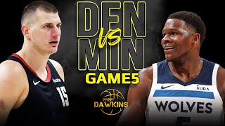 Denver Nuggets vs Minnesota Timberwolves Game 5 Full Highlights  2024 WCSF  FreeDawkins [upl. by Ellimac]