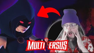 Raven Looks PERFECT  Multiversus Raven Gameplay Trailer Reaction [upl. by Nageam]