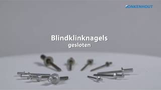 Blindklinknagels gesloten [upl. by Fletch]