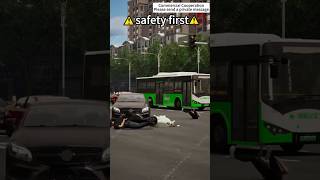 Safety Animation video 3D animation safetyfirst safetyanimation safetyshorts cartoon accident [upl. by Hasina]