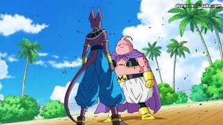 Beerus vs Majin DBS Buu HD [upl. by Maureene]