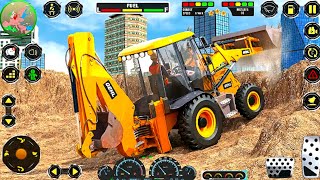 Heavy Machine Construction Game  Highway Road Builder Game  Android Gameplay game 9 [upl. by Oicirtap]