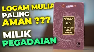 Review Logam Mulia Galeri24 Pegadaian  Pasti Untung Besar Sebesar Merknya [upl. by Zadack]