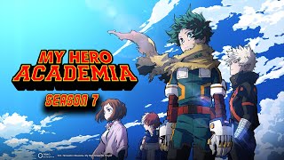 My Hero Academia Season 7 Sub amp Dub  Crunchyroll Official Announcement [upl. by Josiah707]