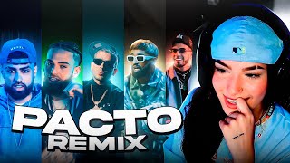 Reacción a PACTO REMIX  JAY WHELEER x ANUEL AA x DEI V x HADES66 x BRYANT MYERS👺 [upl. by Salina121]