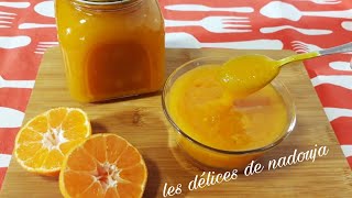 confiture de clémentine ou mandarine🍊 facile et rapide pour tartine 🍞 au goûter 🥞 [upl. by Castro438]