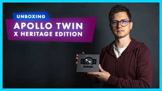 Apollo Twin X Quad Heritage  Unboxing amp First Look [upl. by Wadleigh]